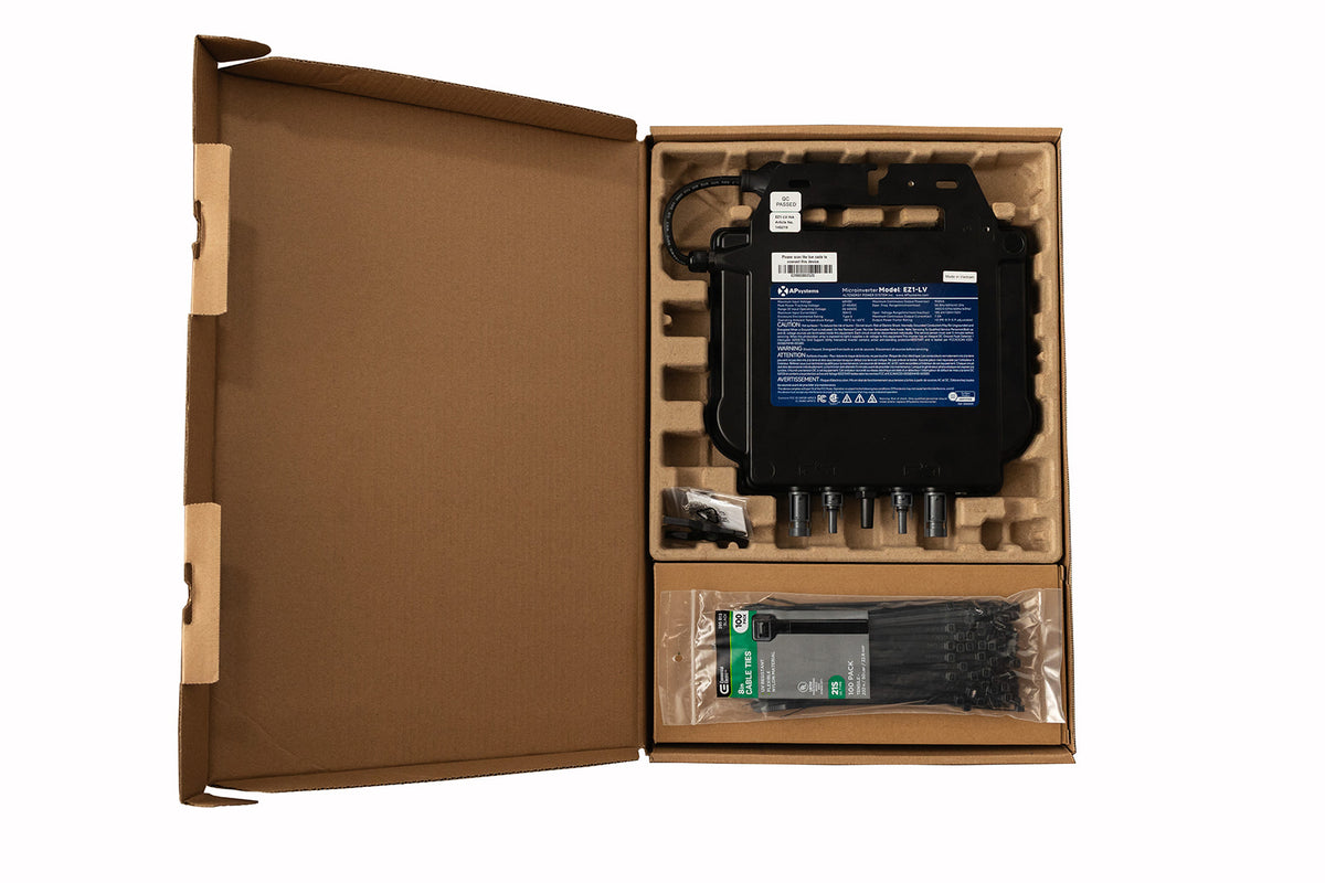 Solar Kit with EZ1 Microinverter + 2 Solar Panels